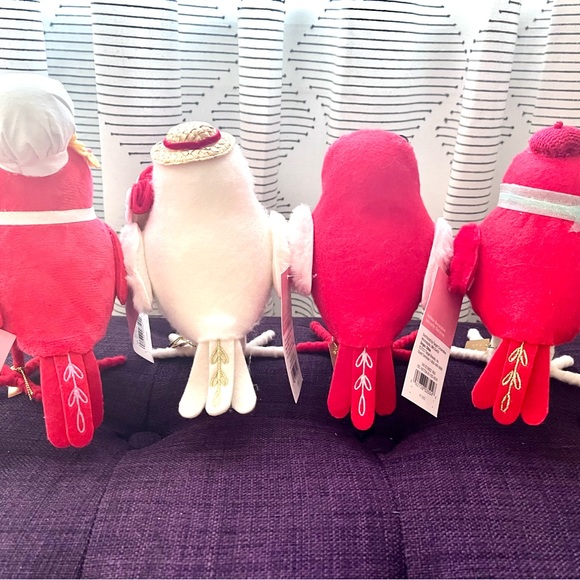 Target Spritz Feathery Friends 2023 Valentine’s Day Birds Set of 4 - Brand New - Picture 11 of 11